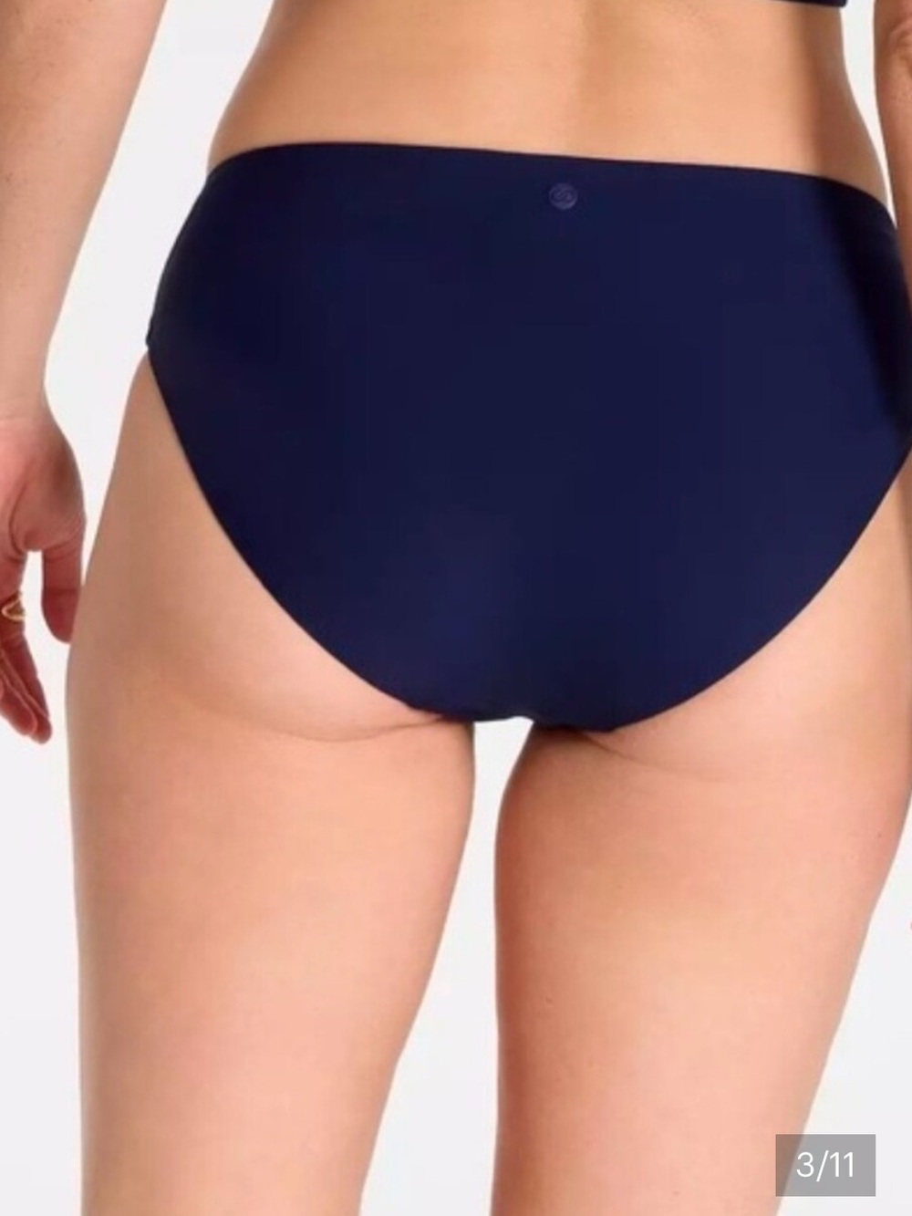 👗Calia Women's Navy mid-Waist Swim Bottoms - Picture 2 of 9